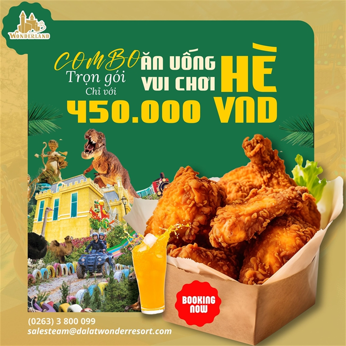 🎉 BÙNG NỔ MÙA HÈ 2025 TẠI WONDERLAND ĐÀ LẠT